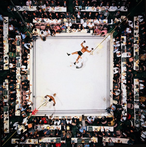 Ali knocking out Cleveland Williams